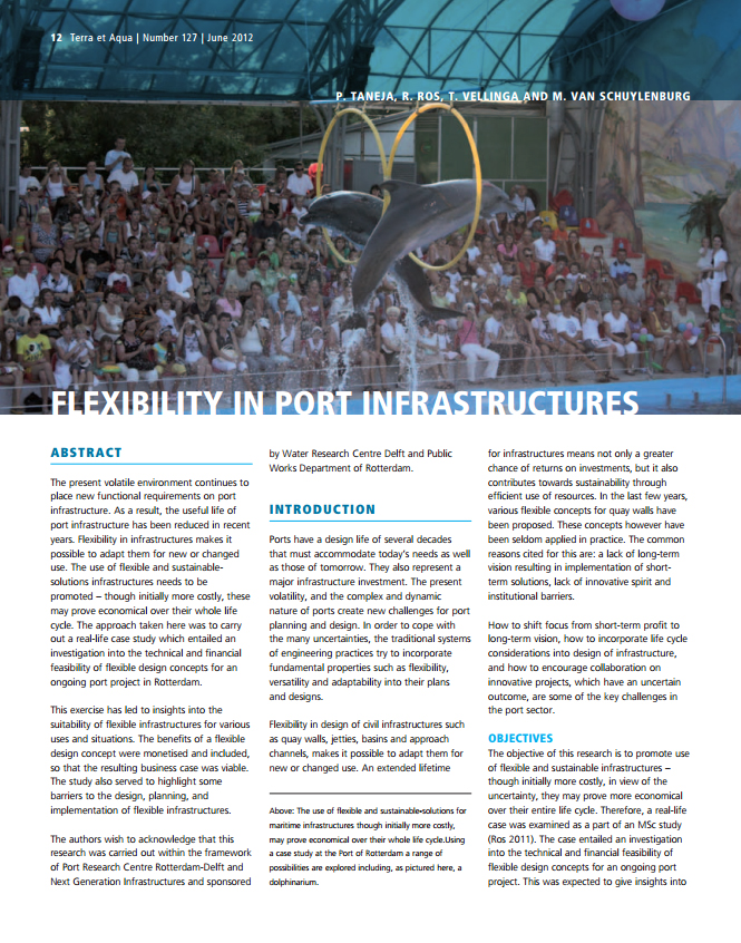 Flexibility in Port Infrastructures